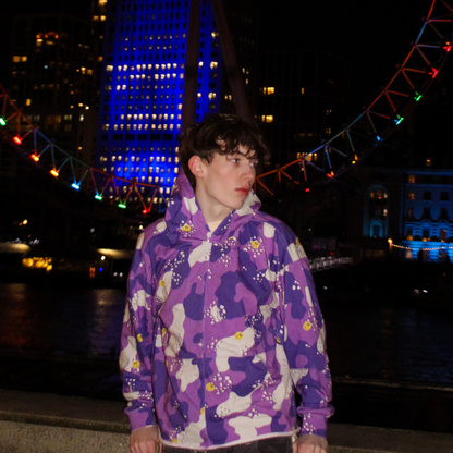 JUICE WRLD PURPLE CAMO HOODIE