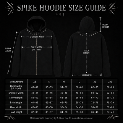Juice WRLD's Limited Spike Hoodie - Free Shipping